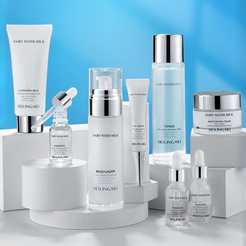 BEILINGMEI Custom-made Non-public Label Facial Skincare Set with Hyaluronic Acid and Hydrolyzed Pearl Collagen