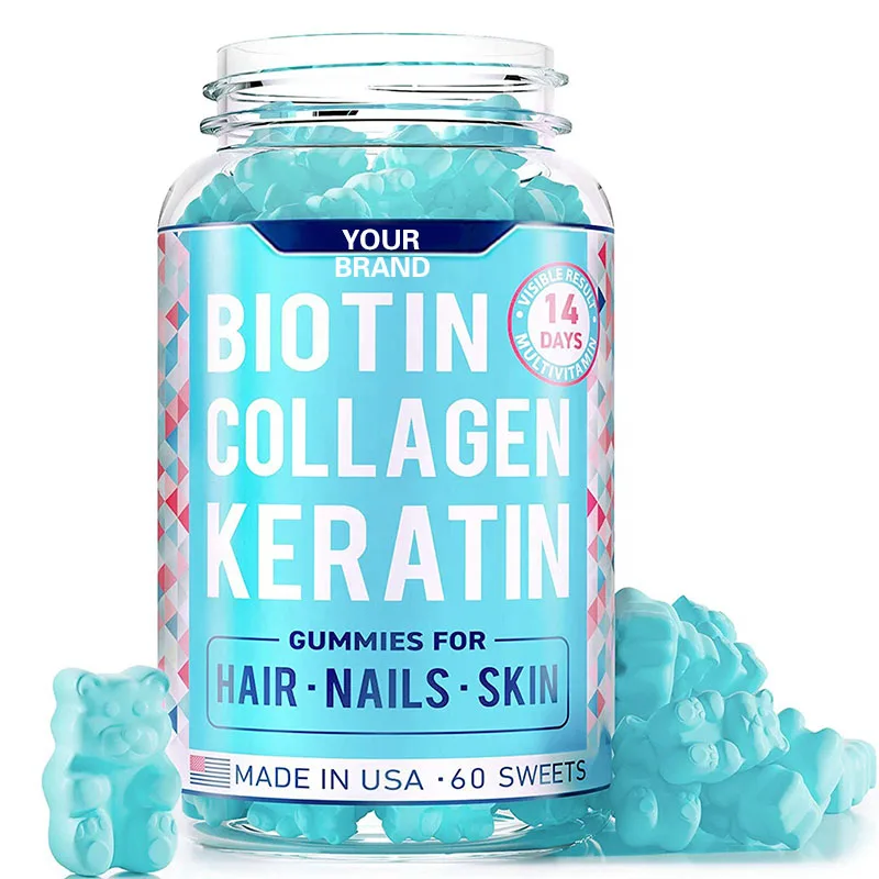 Customized Vitamin Dietary supplements: Vegan Biotin and Collagen Starburst Gummies for Hair, Pores and skin, and Nails