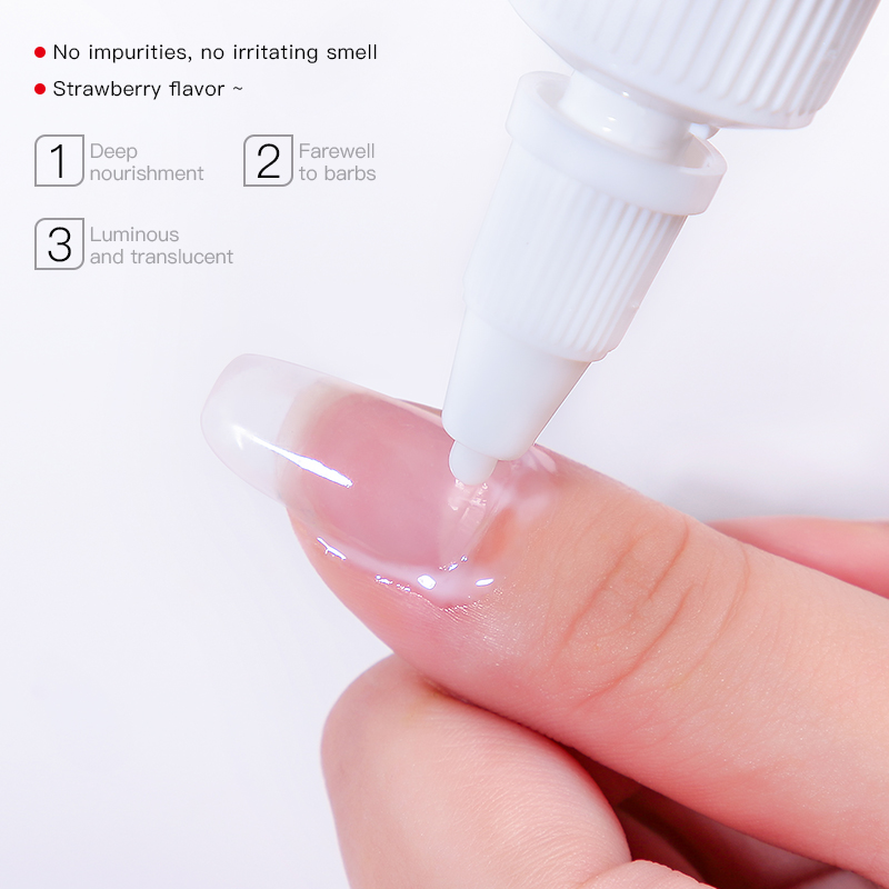 JTING Strawberry Scented Nail Care Cuticle Softener - 60ml - Lifeless Pores and skin Restore for Nail Edges - OEM Customized Non-public Distinctive Label