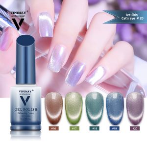 Vinimay Vibrant Cat Eye Nail Polish Gel – Ice Pores and skin Magnetic Crystal Gel Colour